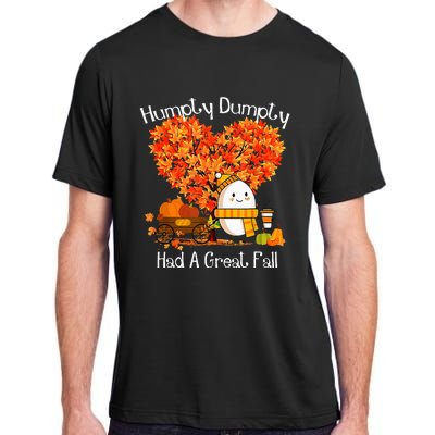 Had A Great Fall Autumn Leaves Thanksgiving Adult ChromaSoft Performance T-Shirt