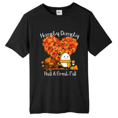 Had A Great Fall Autumn Leaves Thanksgiving Tall Fusion ChromaSoft Performance T-Shirt