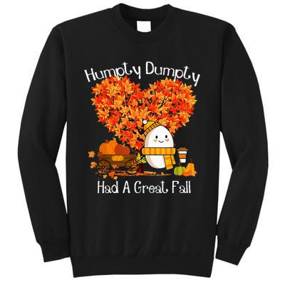 Had A Great Fall Autumn Leaves Thanksgiving Tall Sweatshirt