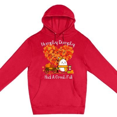 Had A Great Fall Autumn Leaves Thanksgiving Premium Pullover Hoodie