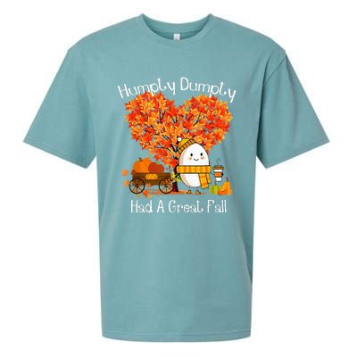 Had A Great Fall Autumn Leaves Thanksgiving Sueded Cloud Jersey T-Shirt