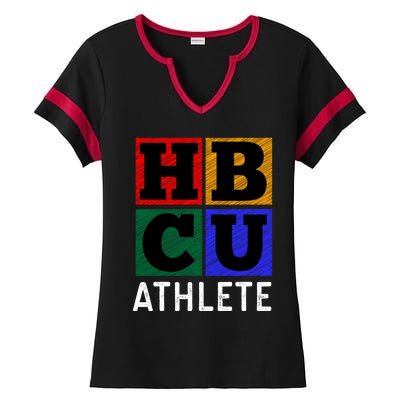 Hbcu Athlete Gift Ladies Halftime Notch Neck Tee