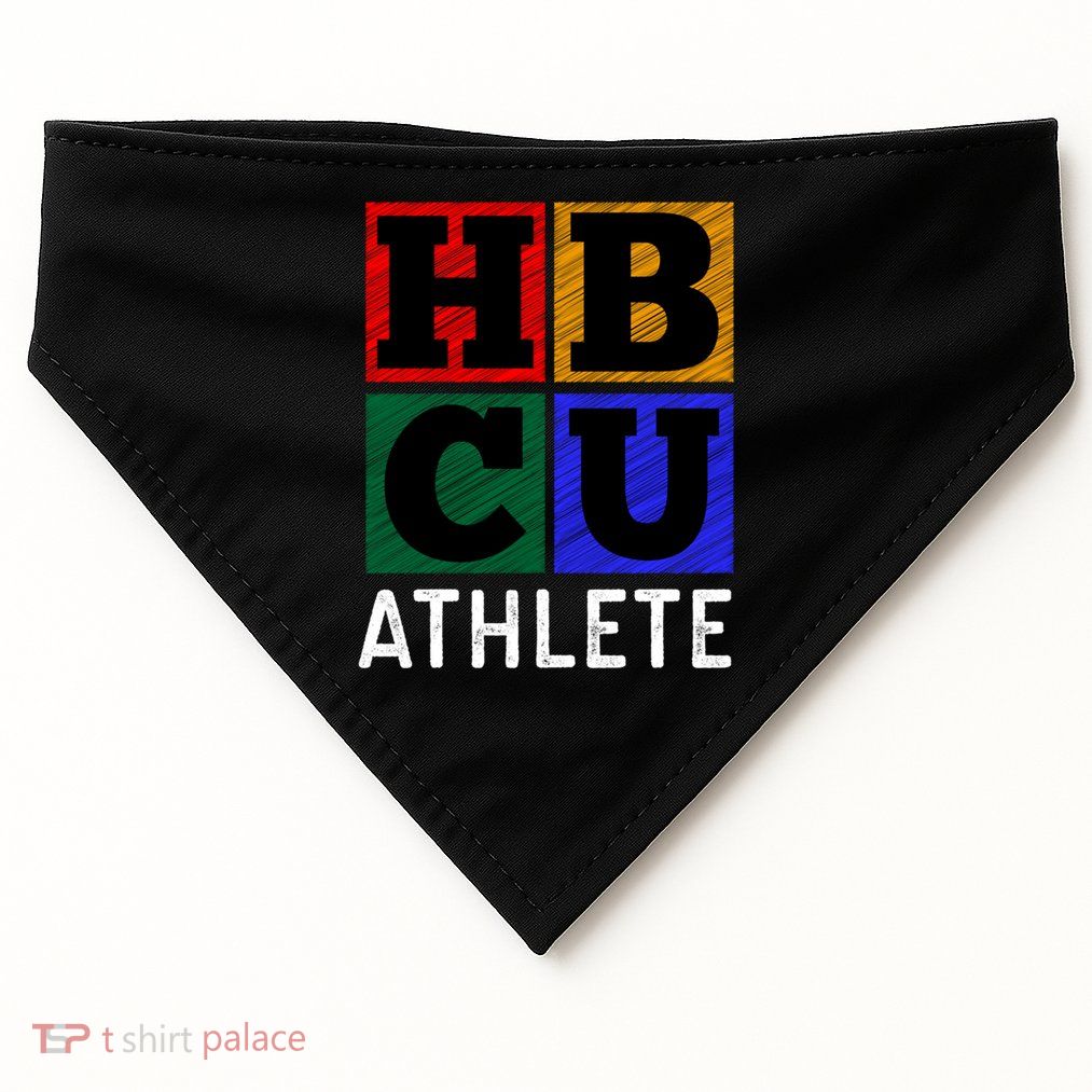 Hbcu Athlete Gift USA-Made Doggie Bandana