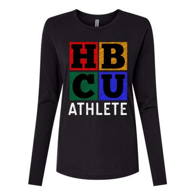 Hbcu Athlete Gift Womens Cotton Relaxed Long Sleeve T-Shirt