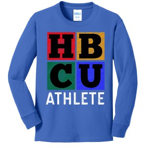 Hbcu Athlete Gift Kids Long Sleeve Shirt