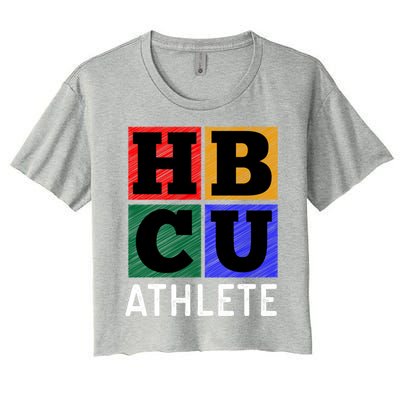 Hbcu Athlete Gift Women's Crop Top Tee