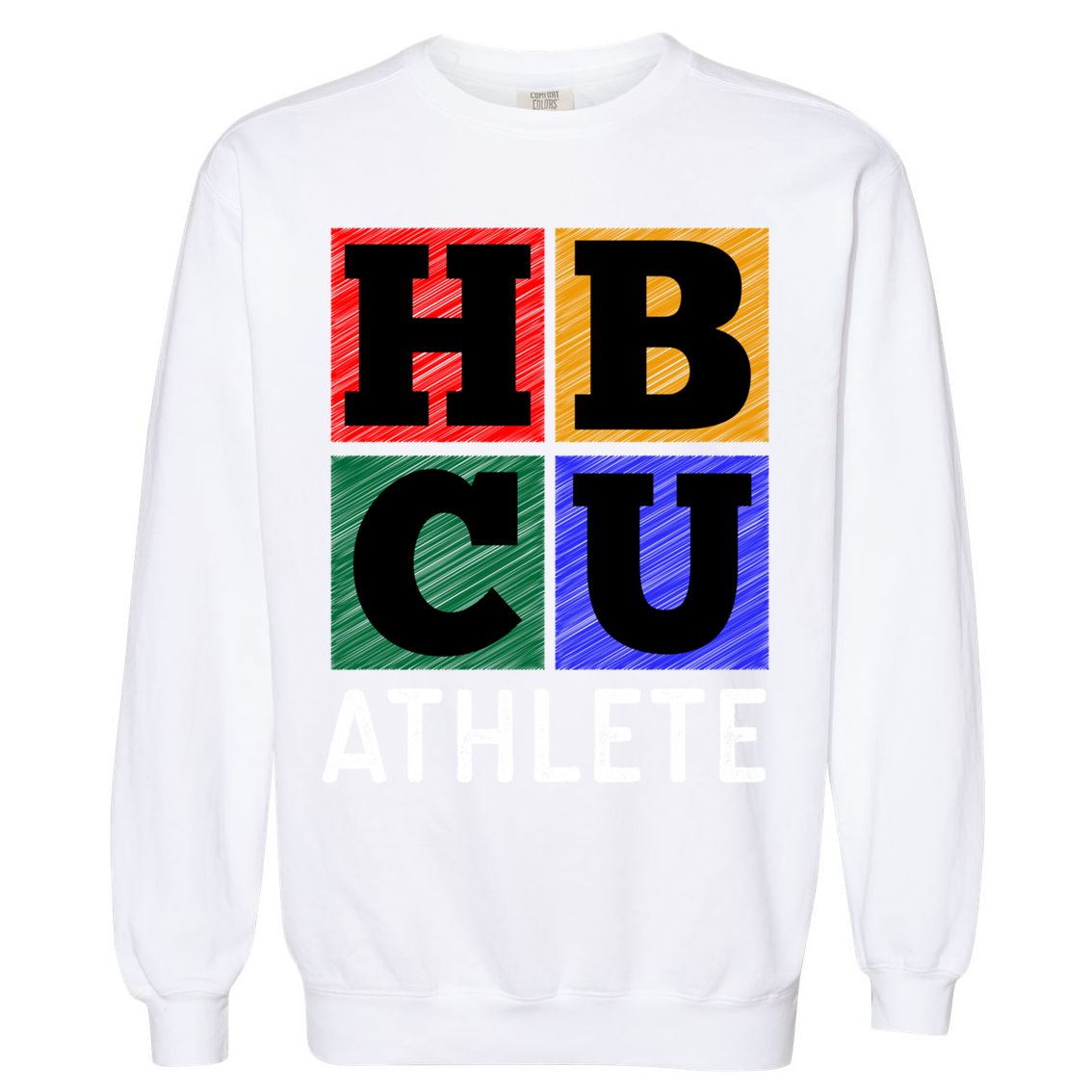 Hbcu Athlete Gift Garment-Dyed Sweatshirt