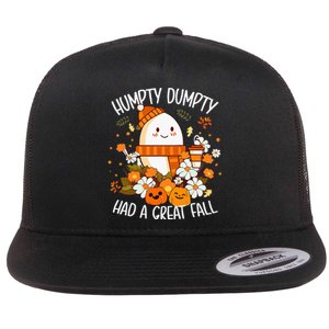 Had A Great Fall Happy Fall Yall Autumn Gifts Flat Bill Trucker Hat