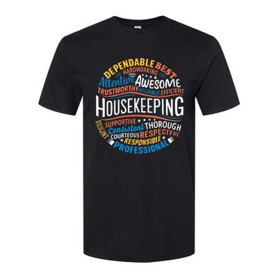 Housekeeping Appreciation Gifts Environmental Services Week Softstyle CVC T-Shirt