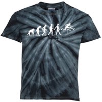 Hurdle Athlete Gift Track Runner Track And Field Coach Kids Tie-Dye T-Shirt