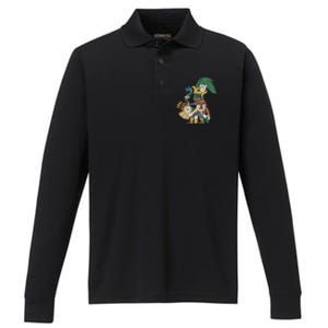 Huitzilopochtli Aztec God Aztec Mythology Mayan Sun War God Performance Long Sleeve Polo