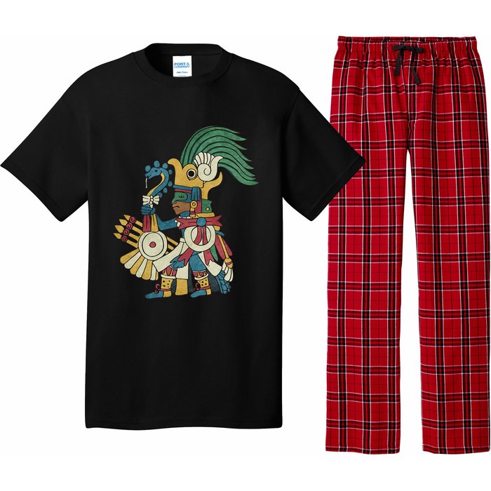 Huitzilopochtli Aztec God Aztec Mythology Mayan Sun War God Pajama Set