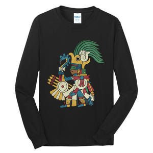 Huitzilopochtli Aztec God Aztec Mythology Mayan Sun War God Tall Long Sleeve T-Shirt