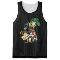 Huitzilopochtli Aztec God Aztec Mythology Mayan Sun War God Mesh Reversible Basketball Jersey Tank