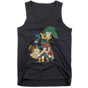 Huitzilopochtli Aztec God Aztec Mythology Mayan Sun War God Tank Top