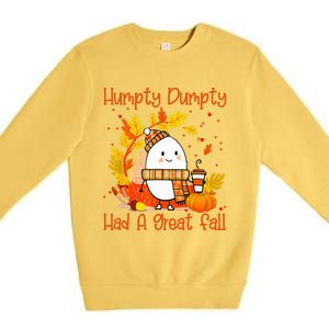 Had A Great Fall Happy Fall Yall Thanksgiving Premium Crewneck Sweatshirt