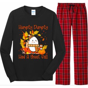 Had A Great Fall Happy Fall Yall Thanksgiving Long Sleeve Pajama Set