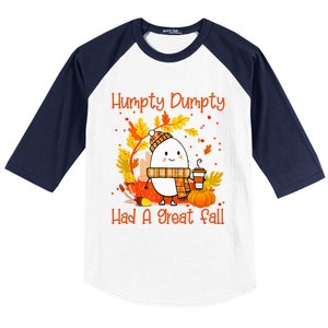 Had A Great Fall Happy Fall Yall Thanksgiving Baseball Sleeve Shirt