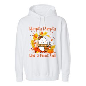 Had A Great Fall Happy Fall Yall Thanksgiving Garment-Dyed Fleece Hoodie