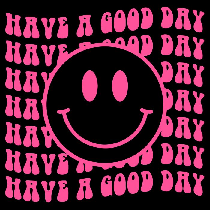 Have A Good Day Retro Smile Face Happy Face Preppy Aesthetic Backpack