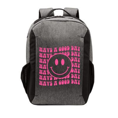 Have A Good Day Retro Smile Face Happy Face Preppy Aesthetic Vector Backpack