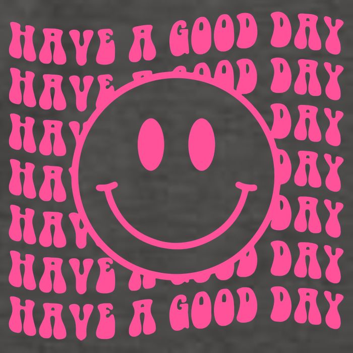 Have A Good Day Retro Smile Face Happy Face Preppy Aesthetic Vector Backpack