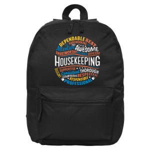 Housekeeping Appreciation Gifts Environmental Services Week 16 in Basic Backpack