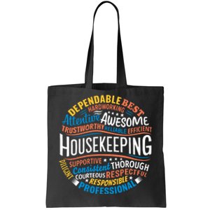 Housekeeping Appreciation Gifts Environmental Services Week Tote Bag