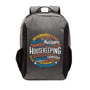 Housekeeping Appreciation Gifts Environmental Services Week Vector Backpack