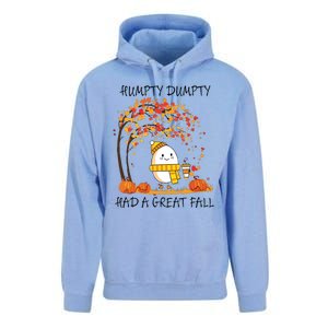 Had A Great Fall Funny Egg Thanksgiving Autumn Unisex Surf Hoodie