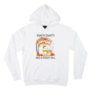 Had A Great Fall Funny Egg Thanksgiving Autumn Hoodie