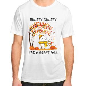 Had A Great Fall Funny Egg Thanksgiving Autumn Adult ChromaSoft Performance T-Shirt