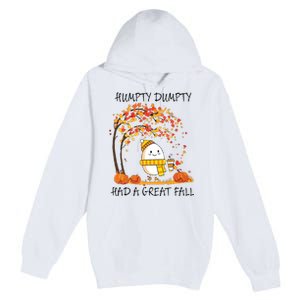 Had A Great Fall Funny Egg Thanksgiving Autumn Premium Pullover Hoodie