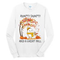 Had A Great Fall Funny Egg Thanksgiving Autumn Tall Long Sleeve T-Shirt