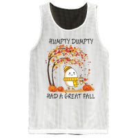 Had A Great Fall Funny Egg Thanksgiving Autumn Mesh Reversible Basketball Jersey Tank