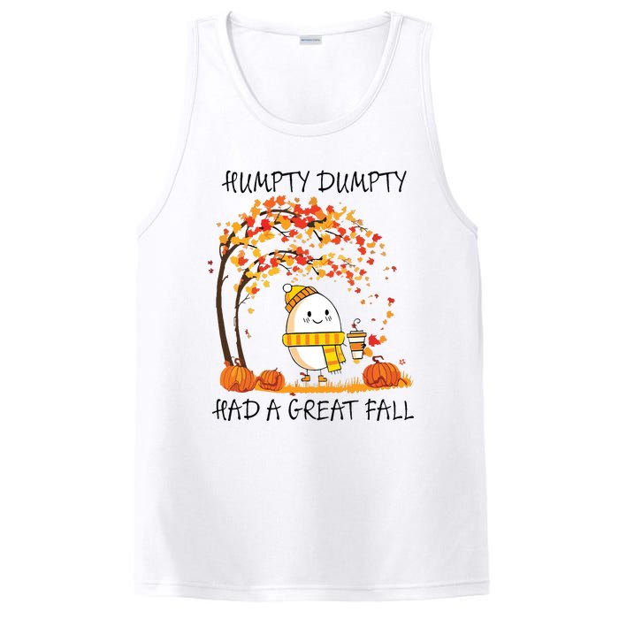 Had A Great Fall Funny Egg Thanksgiving Autumn PosiCharge Competitor Tank