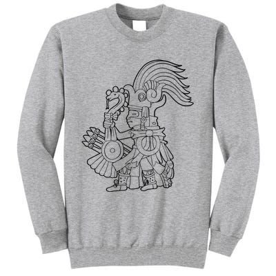 Huitzilopochtli Aztec God Aztec Mythology Mayan Sun War God Tall Sweatshirt