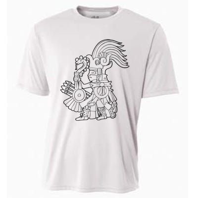 Huitzilopochtli Aztec God Aztec Mythology Mayan Sun War God Cooling Performance Crew T-Shirt