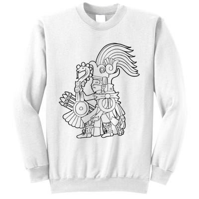 Huitzilopochtli Aztec God Aztec Mythology Mayan Sun War God Sweatshirt