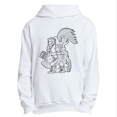 Huitzilopochtli Aztec God Aztec Mythology Mayan Sun War God Urban Pullover Hoodie