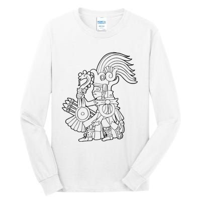 Huitzilopochtli Aztec God Aztec Mythology Mayan Sun War God Tall Long Sleeve T-Shirt