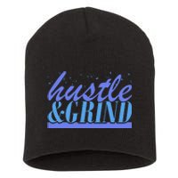 Hustle And Grind Short Acrylic Beanie