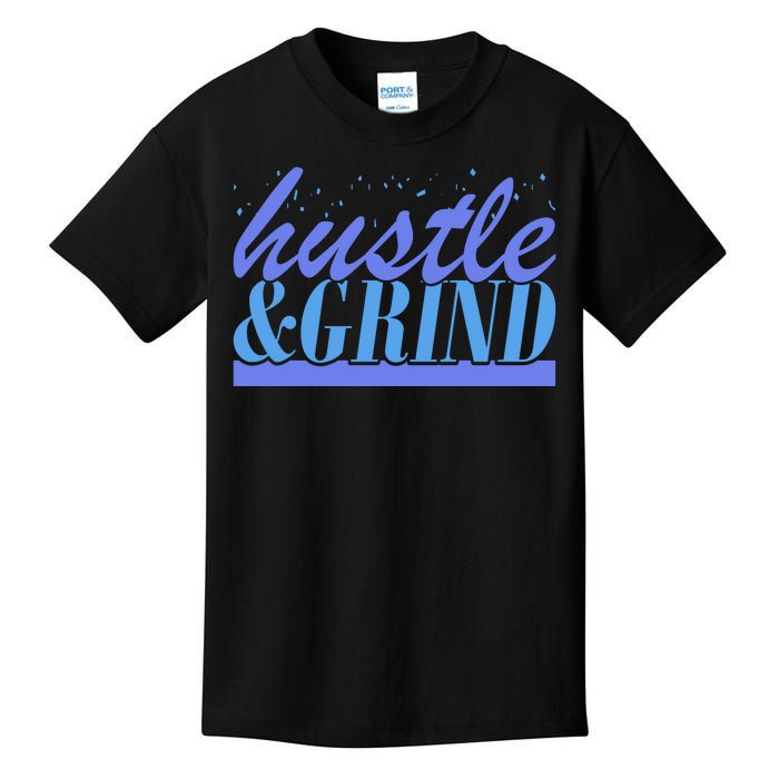 Hustle And Grind Kids T-Shirt