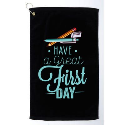 Have A Great First Day Back To School Golf Towel