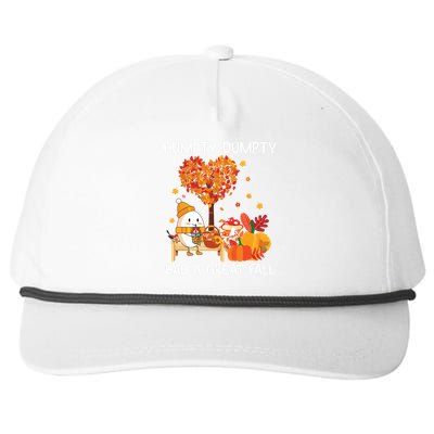 Had A Great Fall Happy Fall Yall Snapback Five-Panel Rope Hat