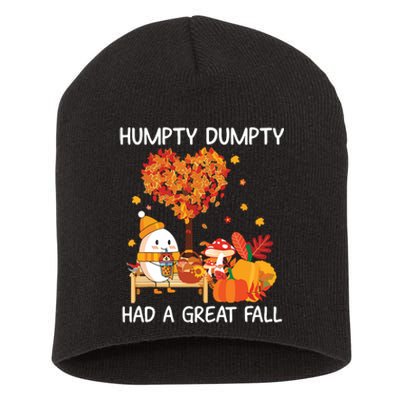 Had A Great Fall Happy Fall Yall Short Acrylic Beanie