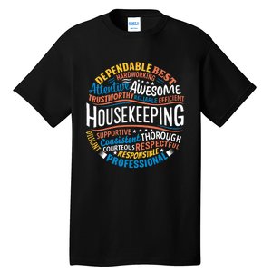 Housekeeping Appreciation Gifts Environmental Services Week Tall T-Shirt