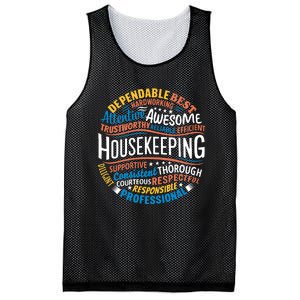 Housekeeping Appreciation Gifts Environmental Services Week Mesh Reversible Basketball Jersey Tank