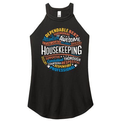 Housekeeping Appreciation Gifts Environmental Services Week Women’s Perfect Tri Rocker Tank