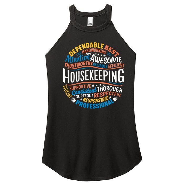 Housekeeping Appreciation Gifts Environmental Services Week Women’s Perfect Tri Rocker Tank